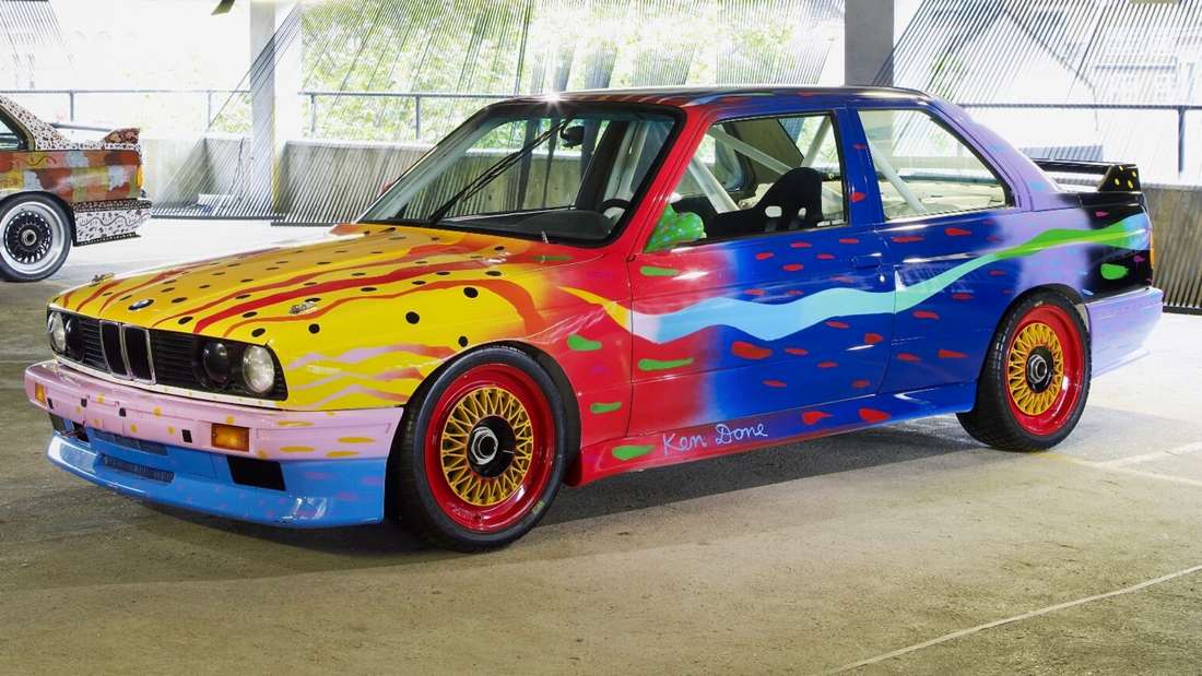 Art Cars N°8 – BWM M3 by Ken Done. 